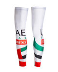 Ganzbein Fahrradwärmer - UAE 2019  - Rot/Weiß/Grün/Schwarz