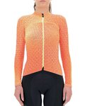 UYN Langarm Fahrradtrikot für den Winter - SPECTRE LADY WINTER - Orange