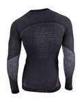 UYN Langarm Fahrrad-Shirt - FUSYON MERINO - Schwarz