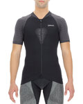 UYN Kurzarm Fahrradtrikot - BIKING GRANFONDO - Grau/Schwarz