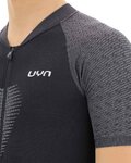 UYN Kurzarm Fahrradtrikot - BIKING GRANFONDO - Grau/Schwarz
