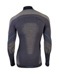 UYN Langarm Fahrrad-Shirt - EVOLUTYON - Schwarz/Grau