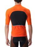 UYN Kurzarm Fahrradtrikot - BIKING AIRWING - Schwarz/Orange