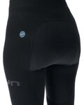 UYN 3/4 lange Fahrradhose ohne Träger - RIDEMILES LADY - Schwarz