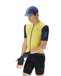 UYN Kurzarm Fahrradtrikot - BIKING GARDA - Gelb/Blau