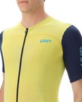 UYN Kurzarm Fahrradtrikot - BIKING GARDA - Gelb/Blau