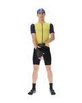 UYN Kurzarm Fahrradtrikot - BIKING GARDA - Gelb/Blau