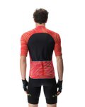 UYN Kurzarm Fahrradtrikot - BIKING WAVE - Schwarz/Rot