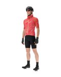 UYN Kurzarm Fahrradtrikot - BIKING WAVE - Schwarz/Rot