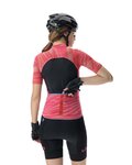 UYN Kurzarm Fahrradtrikot - BIKING WAVE LADY - Rosa