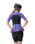 UYN Kurzarm Fahrradtrikot - BIKING WAVE LADY - Lila