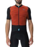 UYN Kurzarm Fahrradtrikot - ALLROAD AEROFIT - Orange/Schwarz