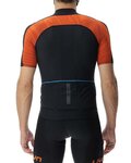 UYN Kurzarm Fahrradtrikot - ALLROAD AEROFIT - Orange/Schwarz