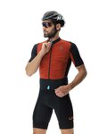 UYN Kurzarm Fahrradtrikot - ALLROAD AEROFIT - Orange/Schwarz