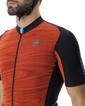 UYN Kurzarm Fahrradtrikot - ALLROAD AEROFIT - Orange/Schwarz