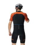UYN Kurzarm Fahrradtrikot - ALLROAD AEROFIT - Orange/Schwarz