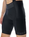 UYN Kurze Fahrradhose mit Trägern - ADVENTOUR CARGO - Schwarz