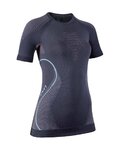 UYN Langarm Fahrrad-Shirt - EVOLUTYON UW LADY - Grau/Türkis