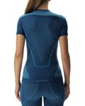 UYN Kurzarm Fahrrad-Shirt - EVOLUTYON UW LADY - Blau
