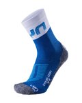 UYN Klassische Fahrradsocken - LIGHT - Blau/Grau/Weiß