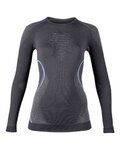 UYN Langarm Fahrrad-Shirt - EVOLUTYON LADY - Schwarz/Grau