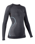 UYN Langarm Fahrrad-Shirt - EVOLUTYON LADY - Schwarz/Grau