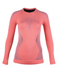 UYN Langarm Fahrrad-Shirt - EVOLUTYON LADY - Schwarz/Rosa