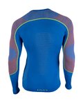 UYN Langarm Fahrrad-Shirt - AMBITYON - Blau/Orange