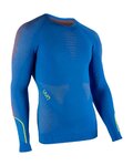 UYN Langarm Fahrrad-Shirt - AMBITYON - Blau/Orange