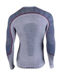UYN Langarm Fahrrad-Shirt - AMBITYON - Grau/mehrfarbig