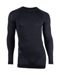 UYN Langarm Fahrrad-Shirt - FUSYON MERINO - Schwarz