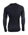 UYN Langarm Fahrrad-Shirt - FUSYON MERINO - Schwarz