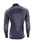 UYN Langarm Fahrrad-Shirt - EVOLUTYON - Schwarz/Grau
