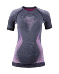 UYN Langarm Fahrrad-Shirt - EVOLUTYON LADY - Rosa/Grau