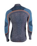 UYN Langarm Fahrrad-Shirt - AMBITYON - Grau/Blau