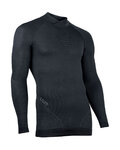 UYN Langarm Fahrrad-Shirt - FUSYON MERINO - Grau/Schwarz