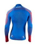 UYN Langarm Fahrrad-Shirt - NATYON 2.0 SLOVAKIA - Rot/Weiß/Blau