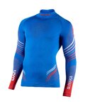 UYN Langarm Fahrrad-Shirt - NATYON 2.0 SLOVAKIA - Rot/Weiß/Blau
