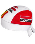 Fahrrad-Bandana - LOTTO SOUDAL 2019 - Weiß/Rot