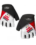 Fingerlose Fahrradhandschuhe - LOTTO SOUDAL 2019 - Schwarz/Weiß/Rot