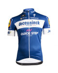 Kurzarm Fahrradtrikot - QUICKSTEP 2019 - Blau/Weiß