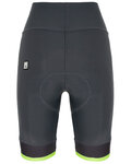 SANTINI Fahrradshorts ohne Träger - GIADA LUX LADY - Grau