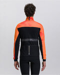 SANTINI Fahrrad-Thermojacke - PURE DYE - Orange