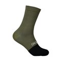 POC Klassische Fahrradsocken - FLAIR - Schwarz/Grün
