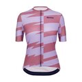 SANTINI Kurzarm Fahrradtrikot - FURIA SMART - Rosa/Lila