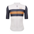 SANTINI Kurzarm Fahrradtrikot - ECO SLEEK NEW BENGAL  - Weiß/Grau