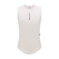 SANTINI Ärmelloses Fahrrad-Shirt - DELTA - Weiß