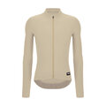 SANTINI Langarm Fahrradtrikot für den Winter - RTR - Beige