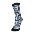 SCOTT Klassische Fahrradsocken - GRAPHIC CREW - Blau
