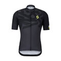 SCOTT Kurzarm Fahrradtrikot - RC ENDURANCE - Schwarz